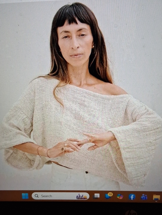Myrah Penaloza Tops - NWOT Myrah Penaloza Spirit Top Cotton Tumanggal S/M Woven Boxy